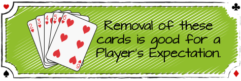 removing low cards