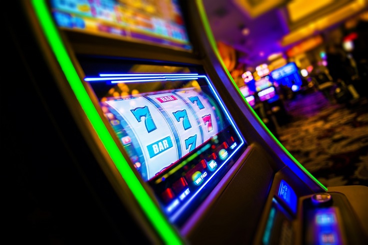 Casino-Spielautomaten-Gewinn